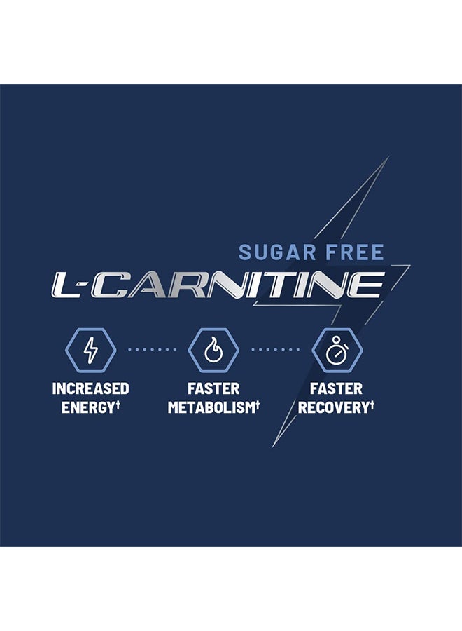 L-Carnitine Sugar-Free Blueberry Gummies Increased Energy¹ Jump Start Metabolism² Exercise Recovery³, Free Of Big 8 Allergens. Dietary Supplement 60 Gummies